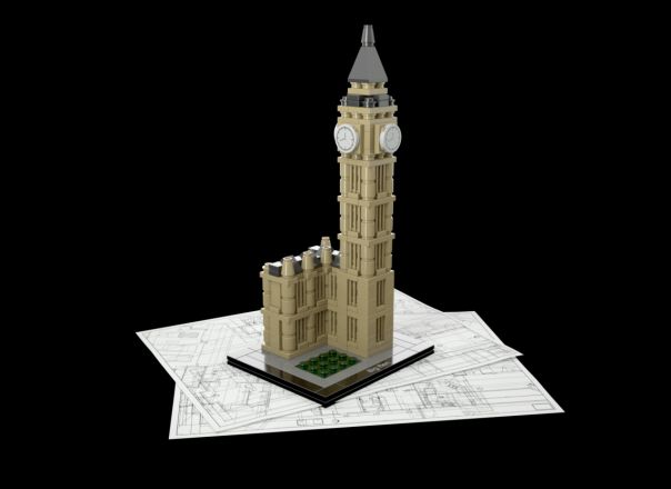 Big Ben lego, copyright lego.com