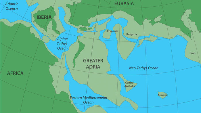 Greater Adria - Ancient Continent That Collided With Europe And Was Destroyed Gets A Timeline