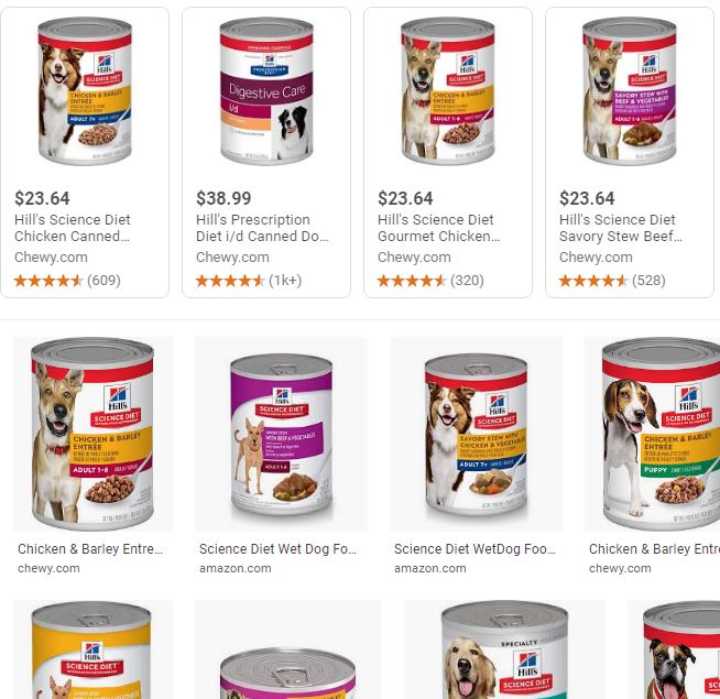 gastrointestinal canned dog food