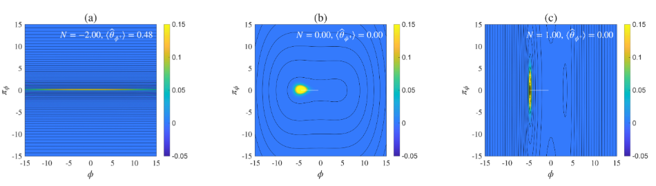 adiabatic_limit_wigner_functions_showing_the_instantaneous_hamiltonian_ground_state_at_three_snapshot_times