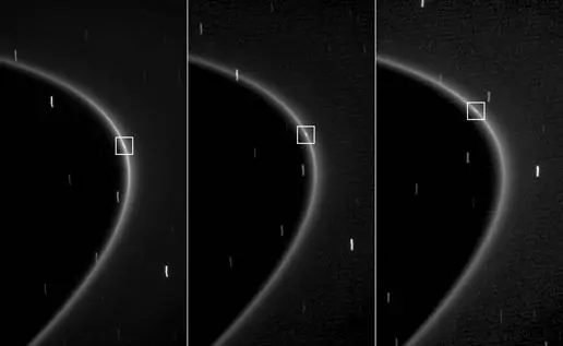 Saturn g-ring moonlet from Cassini Saturn g-ring moonlet from Cassini