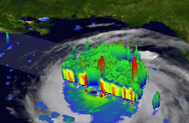 NASA storm spotting hurricane Katrina NASA storm spotting hurricane Katrina