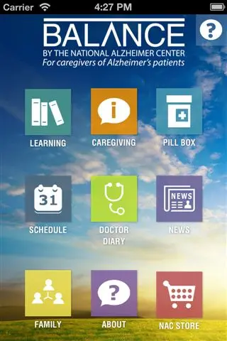 Balance app Alzheimer's Balance app Alzheimer's