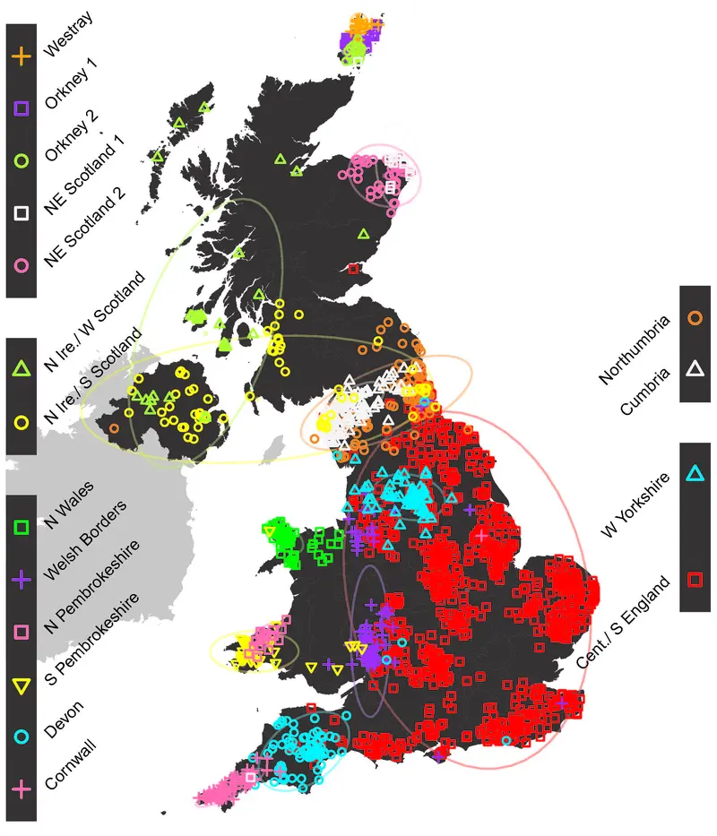 Celtic clustering