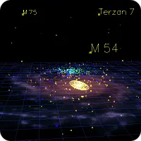 Milky Way from M54 Hayden Planetarium Milky Way from M54 Hayden Planetarium