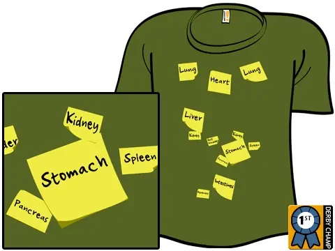 anatomy t-shirt anatomy t-shirt