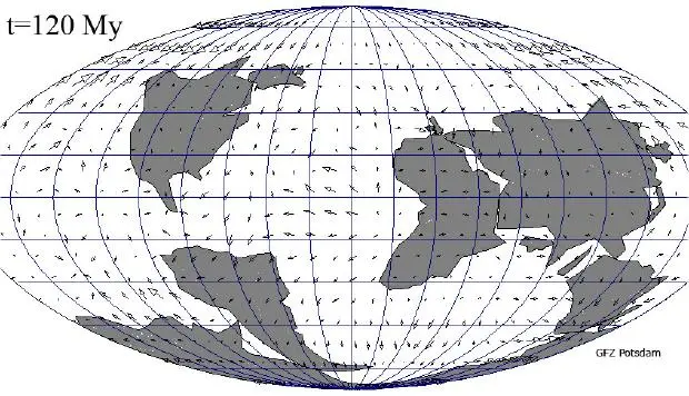 tectonic evolution and continental drift in 120 million years tectonic evolution and continental drift in 120 million years