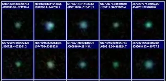 Green Pea galaxies discovered by the Galaxy Zoo citizen scientists Green Pea galaxies discovered by the Galaxy Zoo citizen scientists