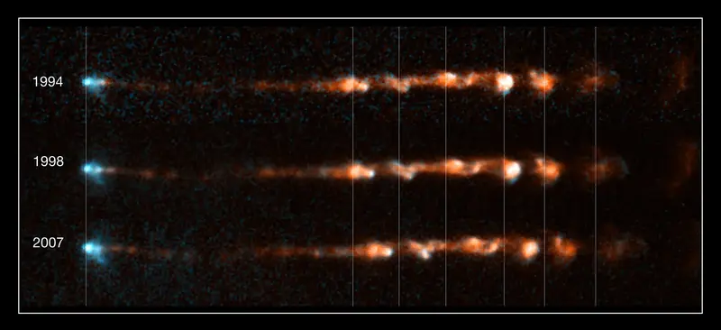 Herbig-Haro 34 or HH 34 is a signpost of star birth Herbig-Haro 34 or HH 34 is a signpost of star birth
