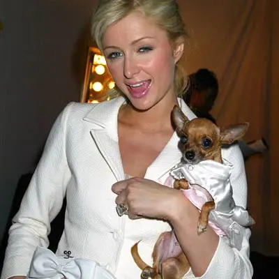 Paris Hilton and Tinkerbell