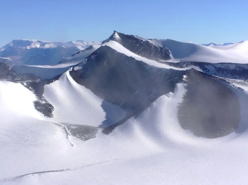 Asgard Mountain Range in Antarctica Asgard Mountain Range in Antarctica
