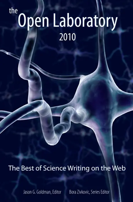 The cover image of Open Laboratory 2010, designed by Andrea Kuszewski