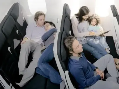 Skycouch cuddle class air new zealand Skycouch cuddle class air new zealand