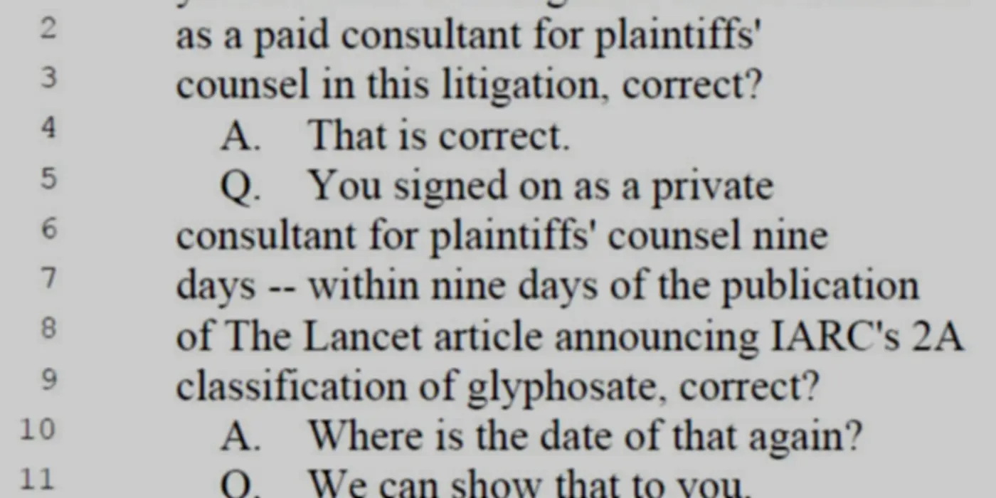 Is Chris Portier The Andrew Wakefield Of Pesticides?