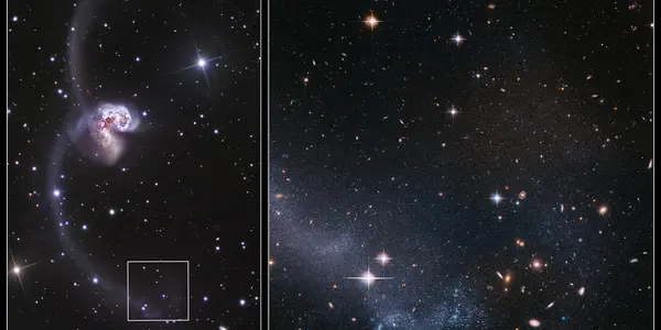 Have The Antennae Galaxies Moved Or Were We Wrong By 20 Million Light Years?