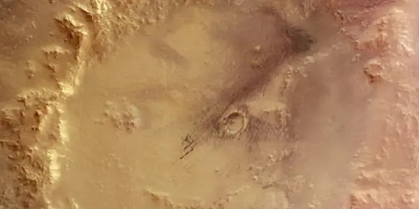Crater Galle: The 'Happy Face' On Mars