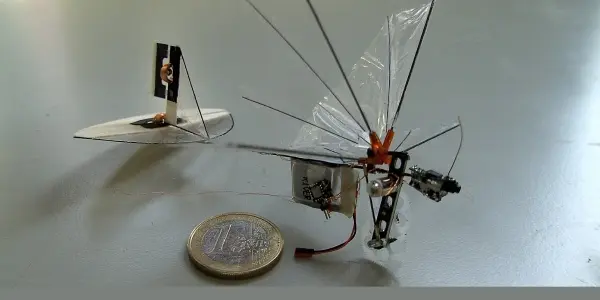 DelFly Micro Air Vehicle Weighs Just Three Grams