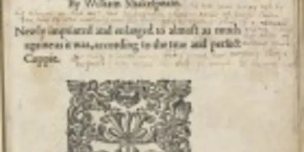 Bringing Shakespeare's Quartos Into The Digital Age