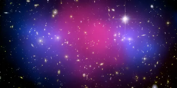 MACSJ0025.4-1222 Cluster Shows Clear Separation Between Dark Matter, Ordinary Matter