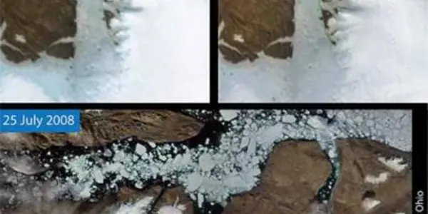 Break-Up Of Greenland's Two Largest Glaciers Continues