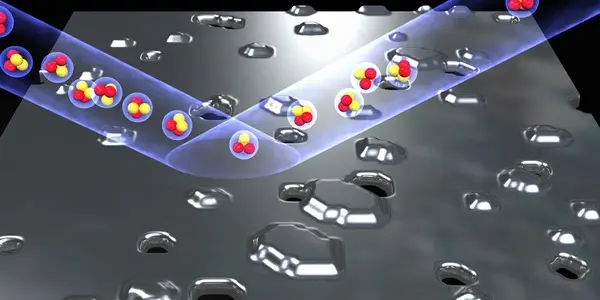 Quantum Stabilized Atom Mirror - The Smoothest Surface Ever Created