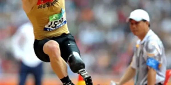 Space-Tech Prosthetic Leg Helps Set Paralympics Long Jump World Record