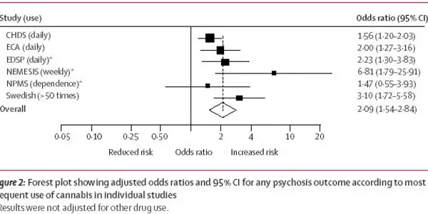 Marijuana Can Increase Risk Of Psychotic Illness Later In Life By Over 40%