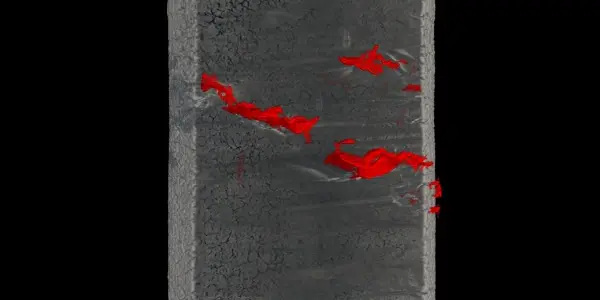 A Physics First - 3D View Of Cracks Growing In Steel