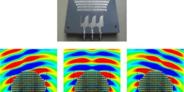 Metasurface Lens: Flat Surface Becomes A Spherical Antenna