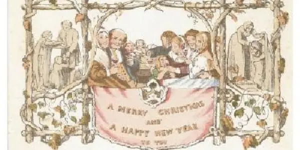 Victorians Exposed To Fine Art Through Christmas Cards