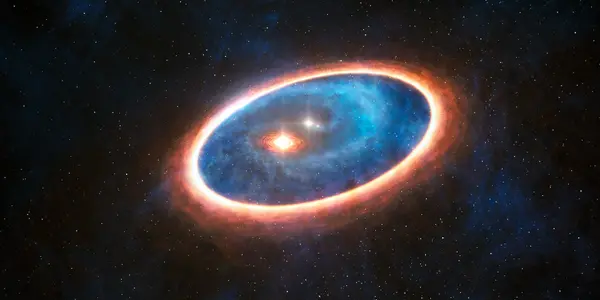 Astronomers Find Planet-forming Lifeline in a Young, Low-mass Binary Star System