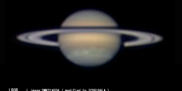 Saturn in a 24-Inch Dob