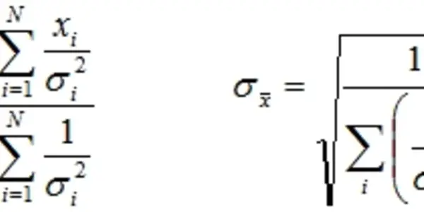 What The PDG Weighted Average Means