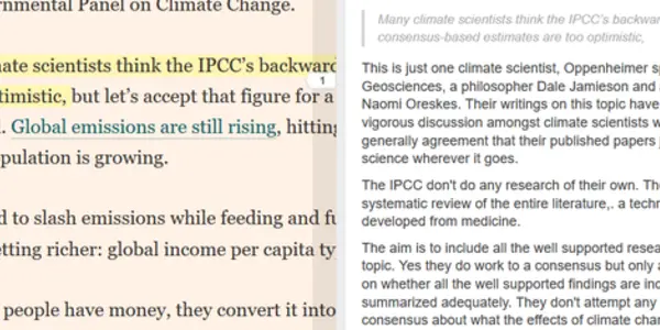 Debunked: Myth Of Green Growth - Financial Times - Annotated