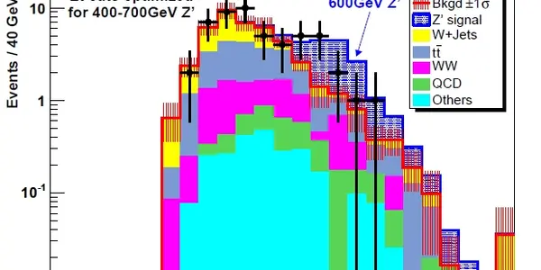 Another Would-Be Z' Signal Awaiting Us At 600 GeV