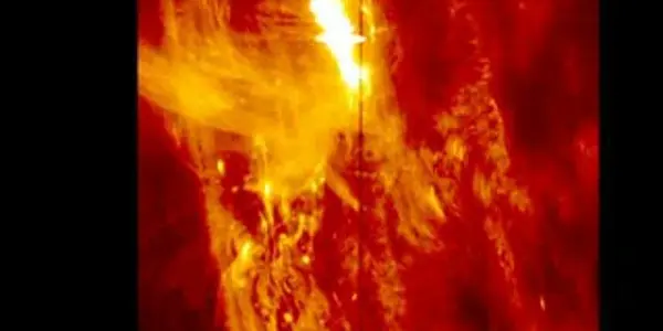 Chromosphere: IRIS Spots Its Largest Solar Flare Yet