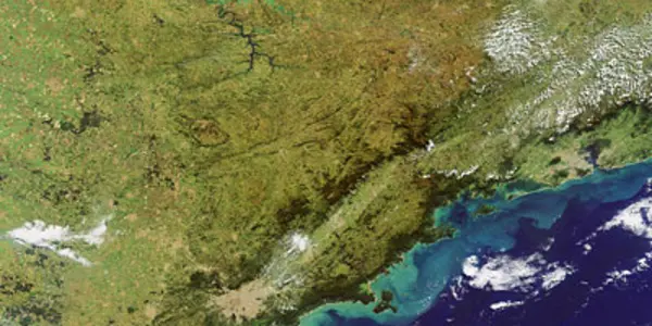 Brazil from space