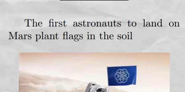Prestige Or Dishonour -  First Footsteps On Mars