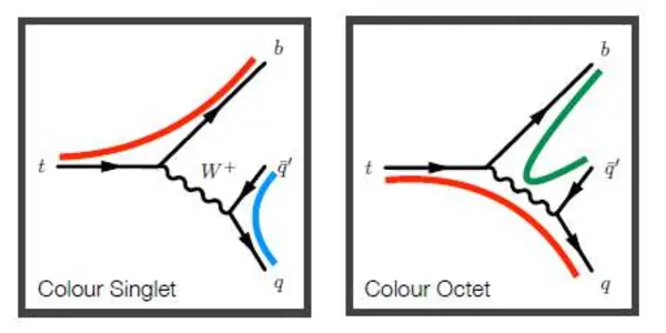 ATLAS Pictures Colour Flow Between Quarks