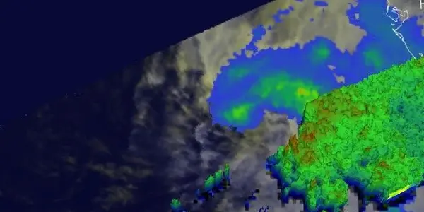 Tropical Storm Andrea's Towering Thunderstorms Hit Florida