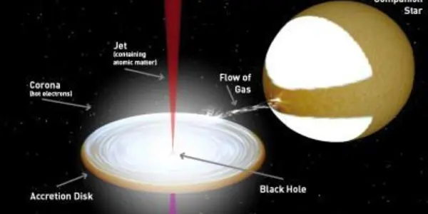 What's In Those Mysterious Black Hole Jets?