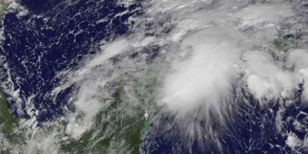 Tropical Depression 9: Bay Of Campeche In The Gulf Of Mexico
