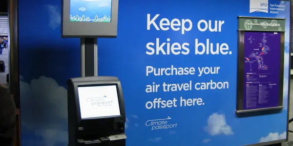 Please secure your own carbon  offsets before assisting others