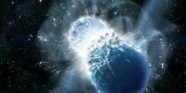 There's Gold In Them Thar Colliding Dead Stars - 10 Moons Worth