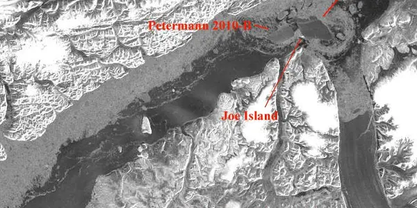 Petermann Ice Island - Now There Are Two