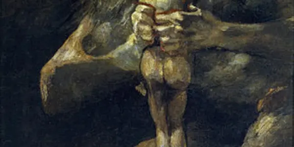 Saturn (Chronos), Eating His Children