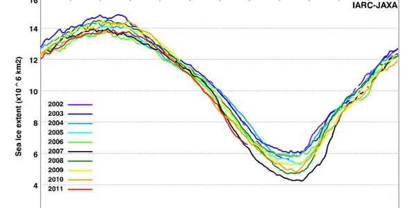 Arctic Ice August 2011