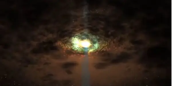 Clouds Seen Circling The Drain Around Supermassive Black Holes