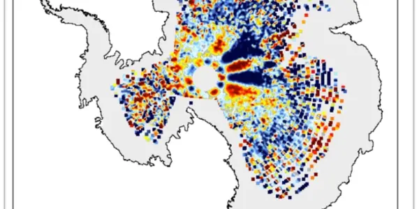 An Unusual Pattern In The Antarctic Ice Sheet’s Elevation