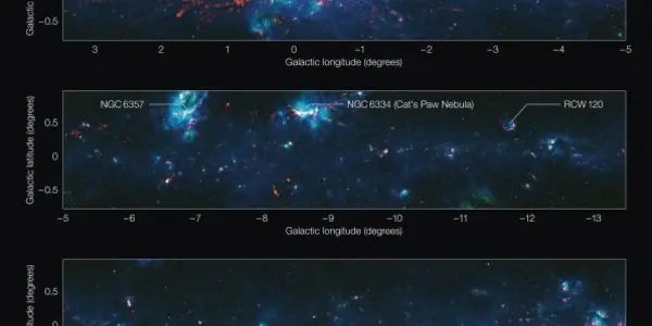 Hitchhiker's Guide To The Milky Way Gets A Cold Dust Map